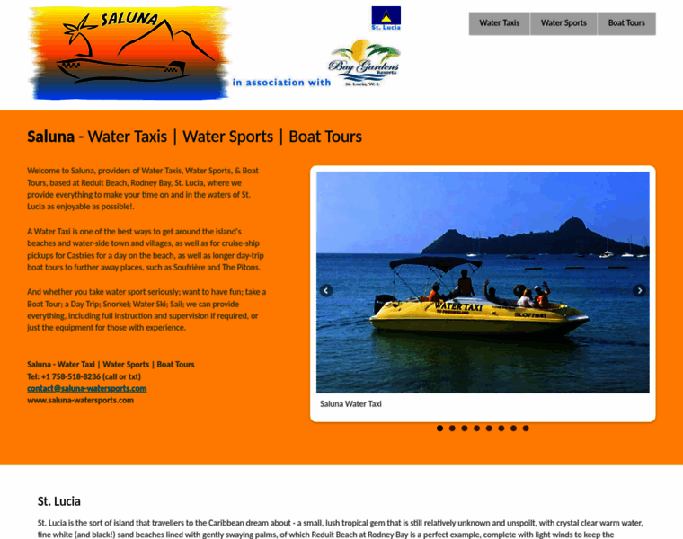 Saluna-watersports.com thumbnail