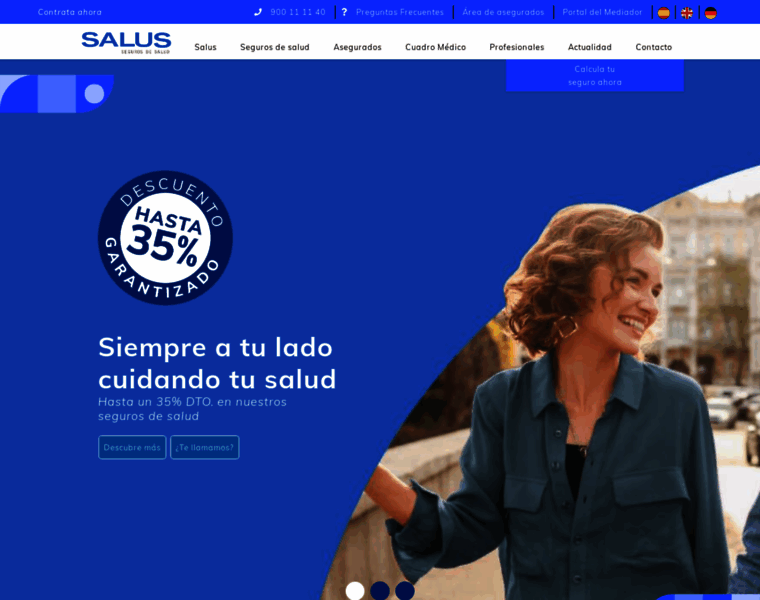 Salus-seguros.com thumbnail