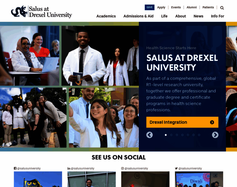 Salus.edu thumbnail Salus.edu thumbnail
