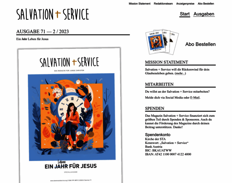 Salvationandservice.org thumbnail