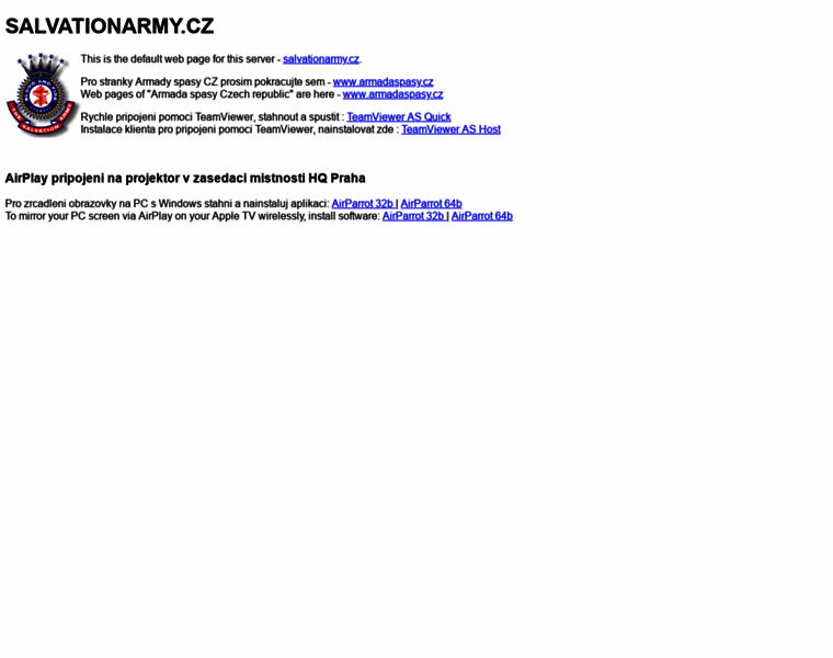 Salvationarmy.cz thumbnail