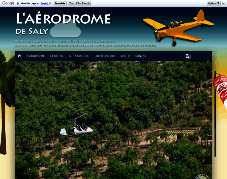 Saly-aerodrome.com thumbnail