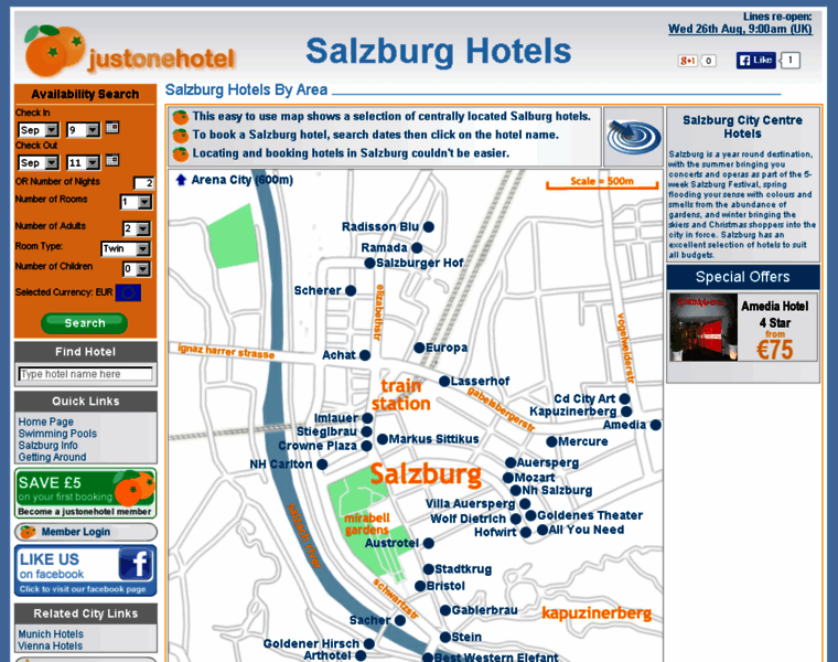 Salzburghotels.co.uk thumbnail