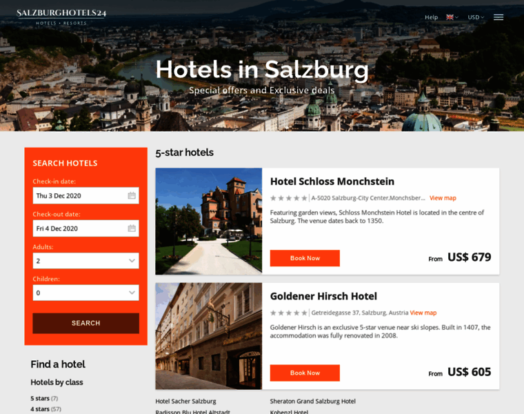 Salzburghotels24.net thumbnail
