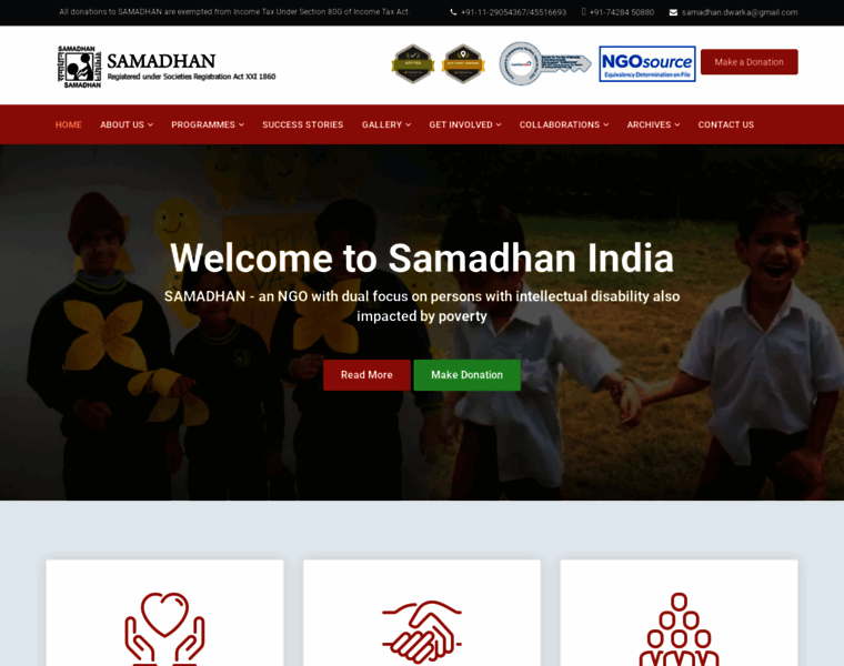 Samadhanindia.org thumbnail