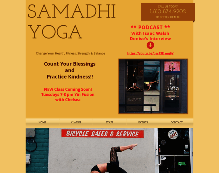 Samadhi-yoga-center.com thumbnail