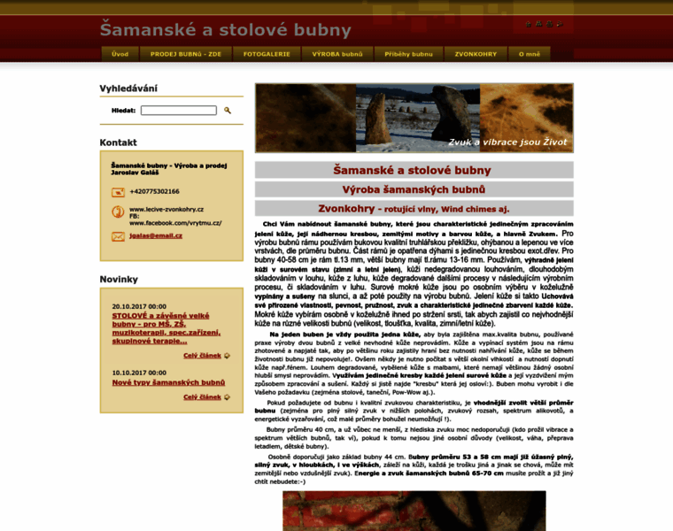 Samanske-bubny.cz thumbnail