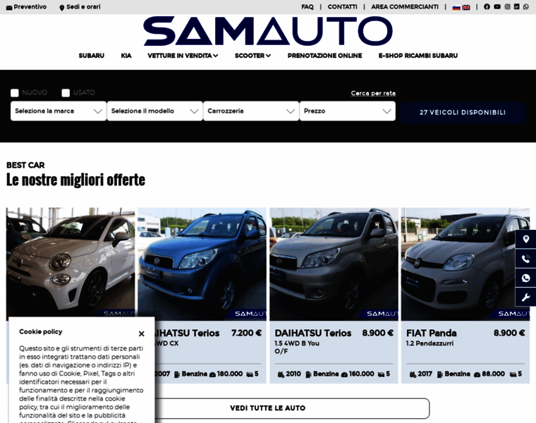Samauto.net thumbnail