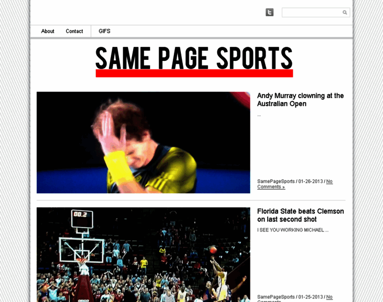 Samepagesports.com thumbnail