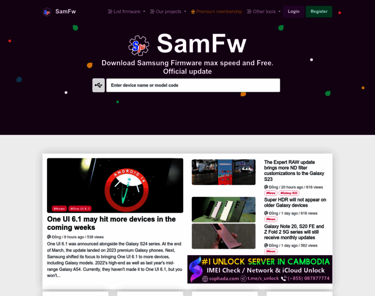 Samfw.com thumbnail