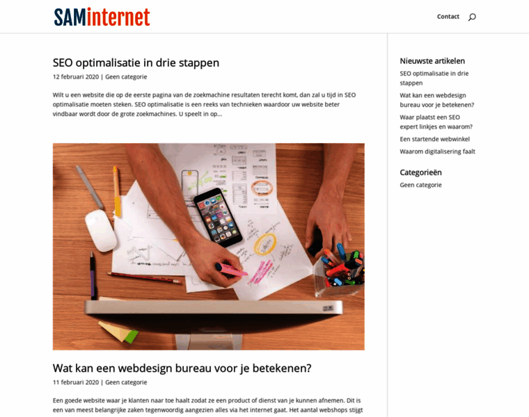 Saminternet.nl thumbnail