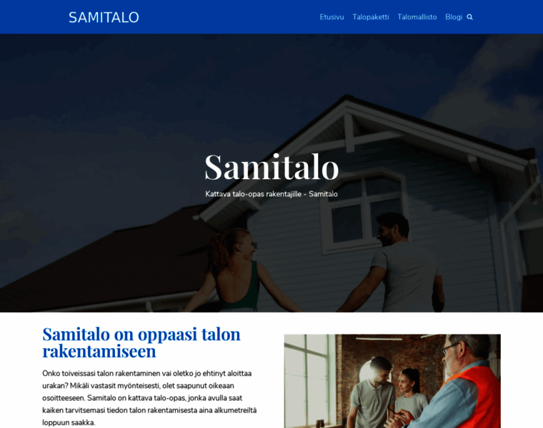 Samitalo.fi thumbnail