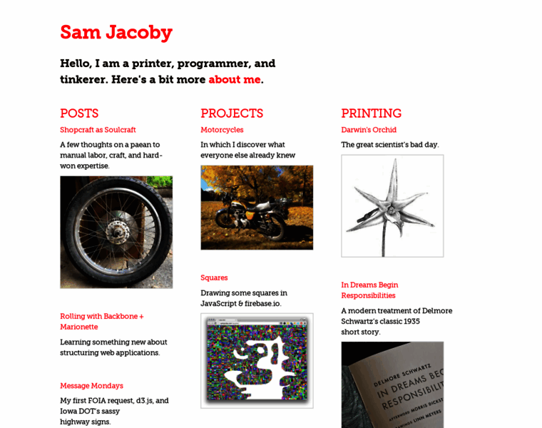 Samjacoby.com thumbnail Samjacoby.com thumbnail