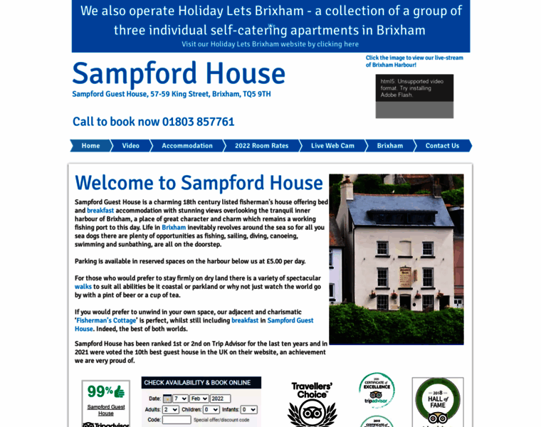 Sampfordhouse.com thumbnail