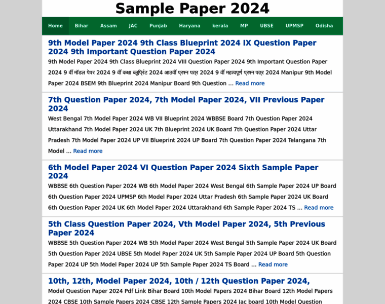 Sample-paper.in thumbnail