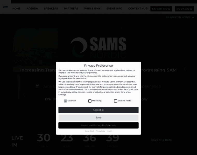 Sams-nordic.com thumbnail