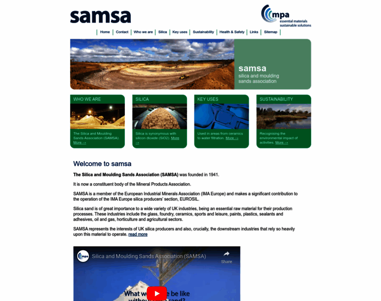 Samsa.org.uk thumbnail