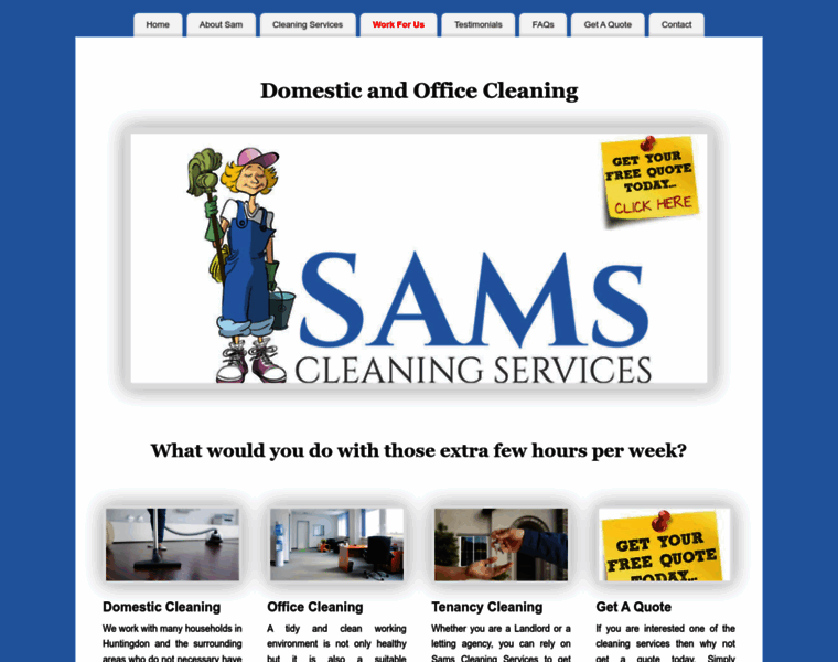 Samscleaningservices.co.uk thumbnail