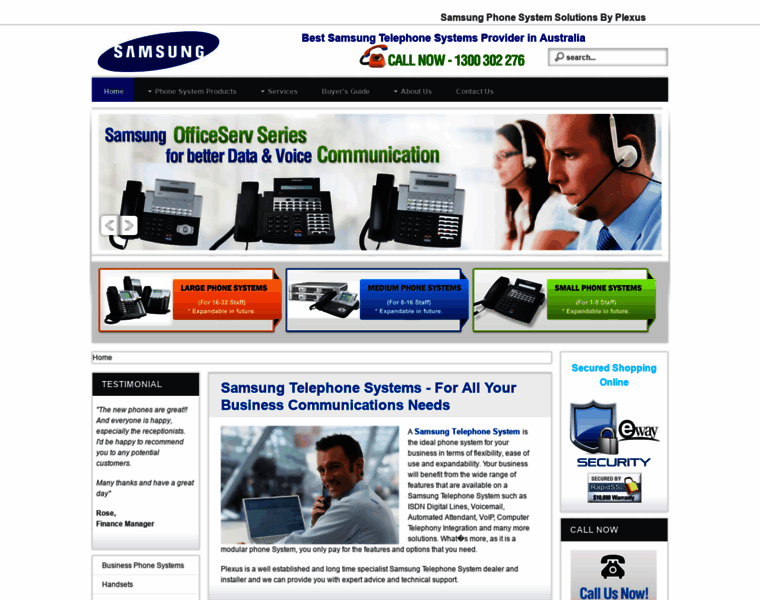 Samsung-telephone-system.com.au thumbnail