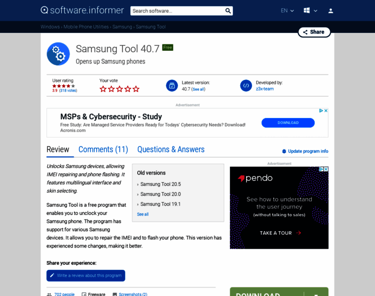 Samsung-tool.software.informer.com thumbnail