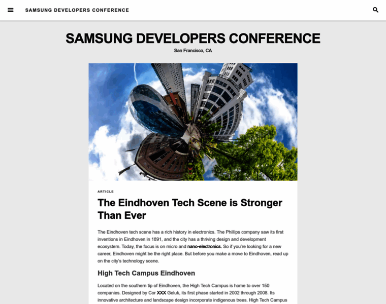 Samsungdevcon.com thumbnail