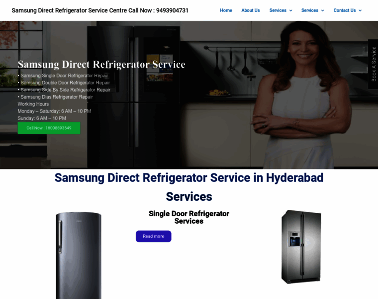 Samsungdirectrefrigeratorservice.co.in thumbnail
