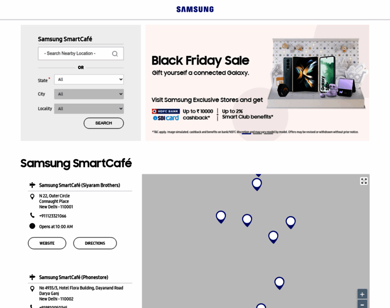 Samsungexclusivestores.in thumbnail