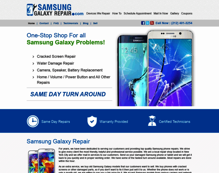 Samsunggalaxyrepair.com thumbnail