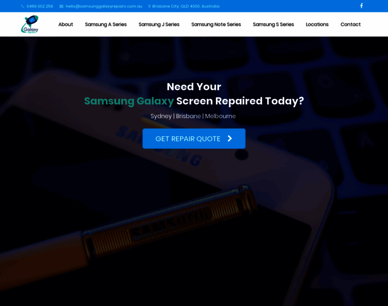 Samsunggalaxyrepairs.com.au thumbnail
