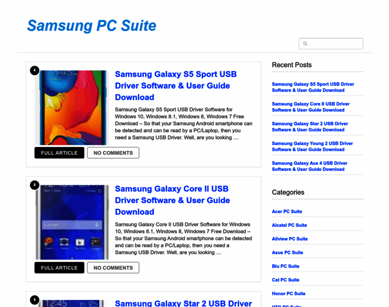 Samsungpcsuit.com thumbnail
