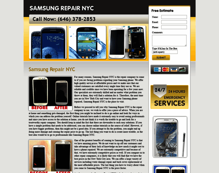 Samsungrepairnyc.com thumbnail