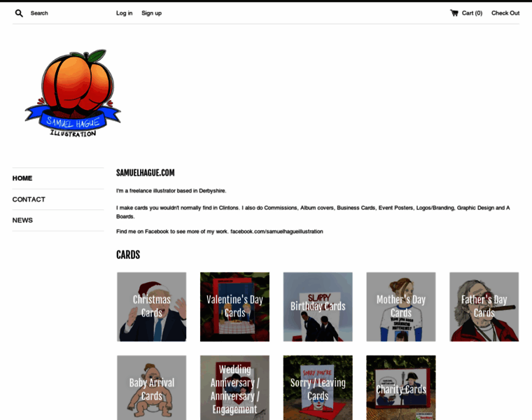 Samuelhague.com thumbnail