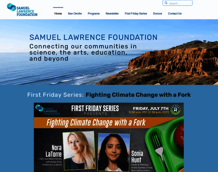 Samuellawrencefoundation.org thumbnail