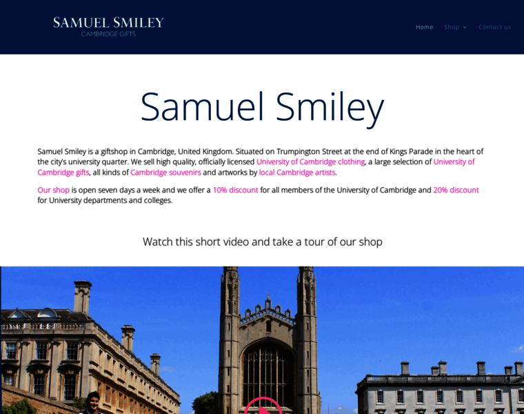Samuelsmiley.co.uk thumbnail