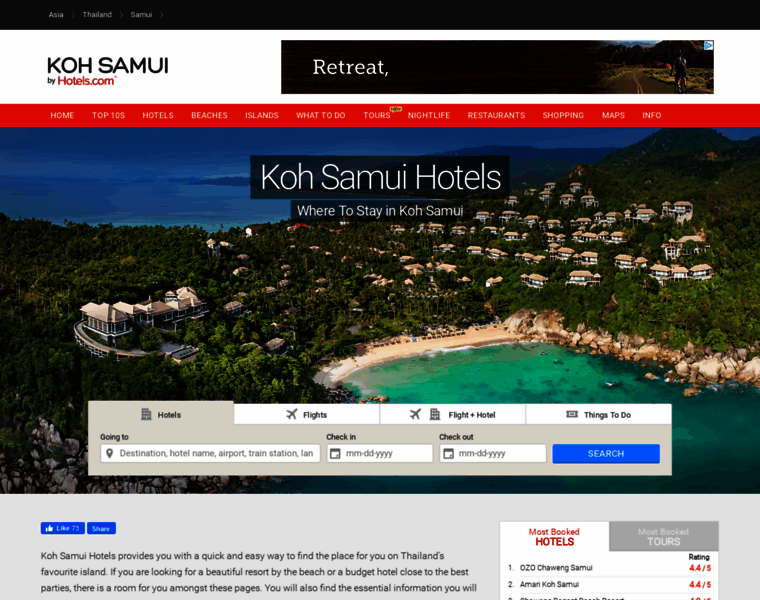 Samui-hotels.com thumbnail