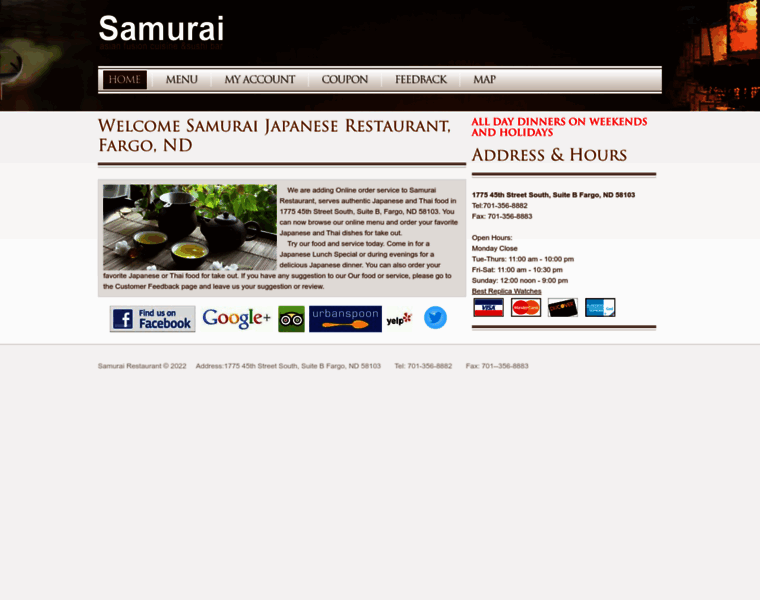 Samuraifargo.com thumbnail