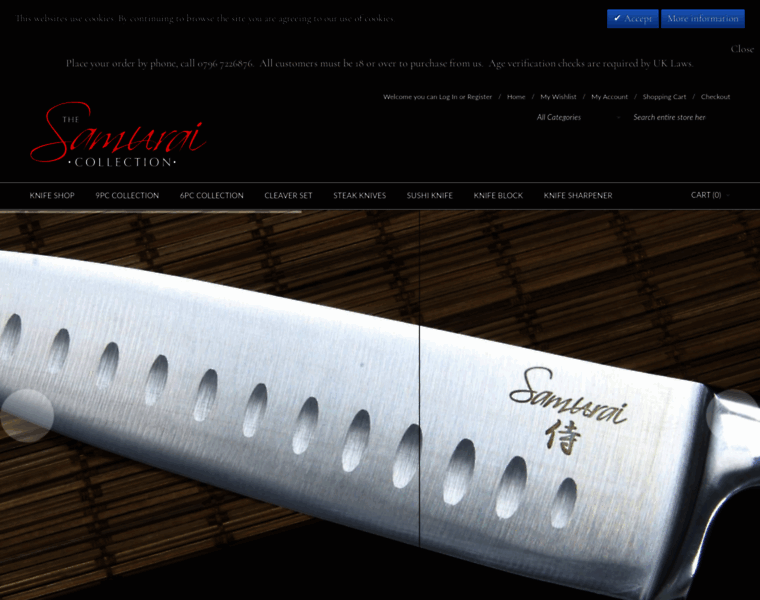Samuraikitchenknife.co.uk thumbnail Samuraikitchenknife.co.uk thumbnail