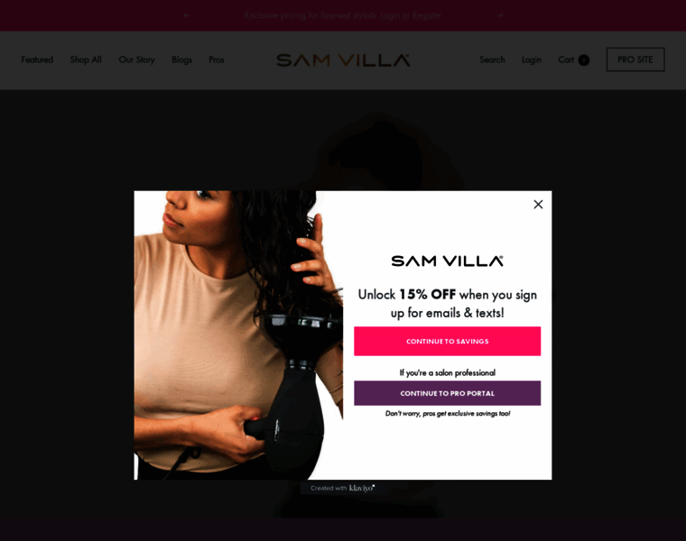 Samvilla.com thumbnail