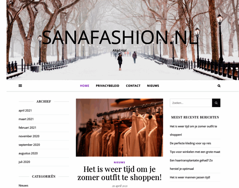 Sanafashion.nl thumbnail