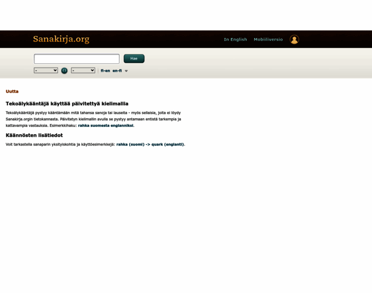 Sanakirja.org thumbnail