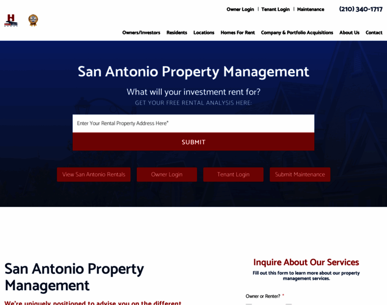 Sanantonio-propertymanagement.com thumbnail