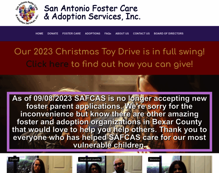 Sanantoniofostercare.org thumbnail