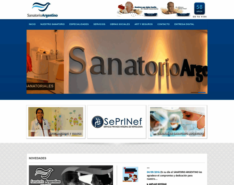 Sanatorioargentino.org thumbnail