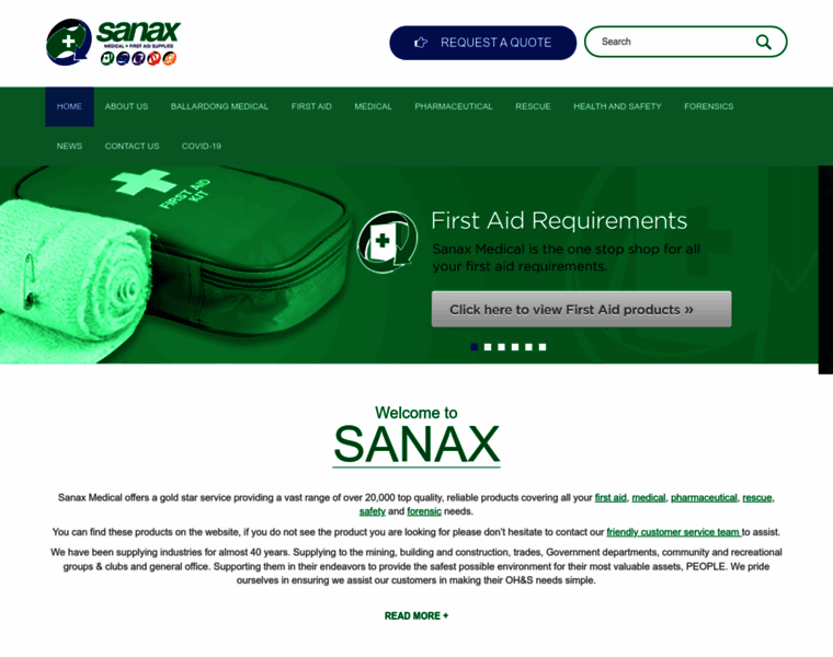 Sanaxmedical.com.au thumbnail
