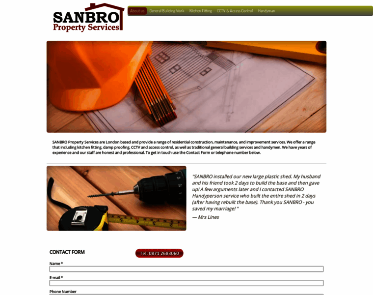 Sanbro.co.uk thumbnail