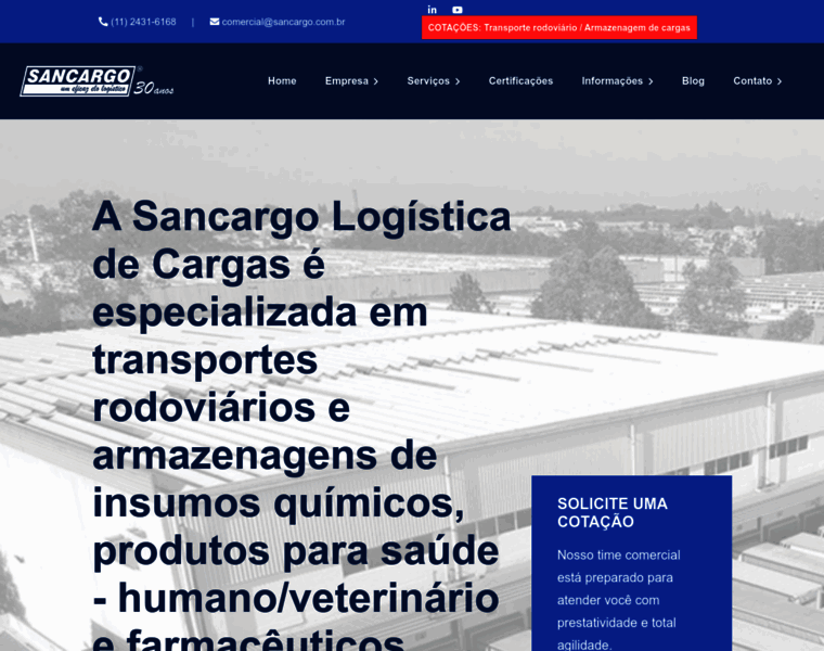 Sancargo.com.br thumbnail