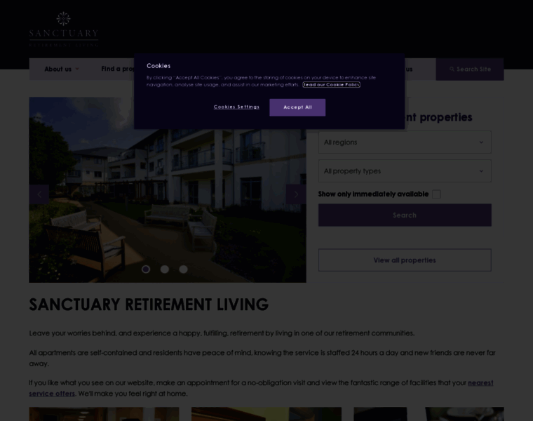 Sanctuary-retirement-living.co.uk thumbnail