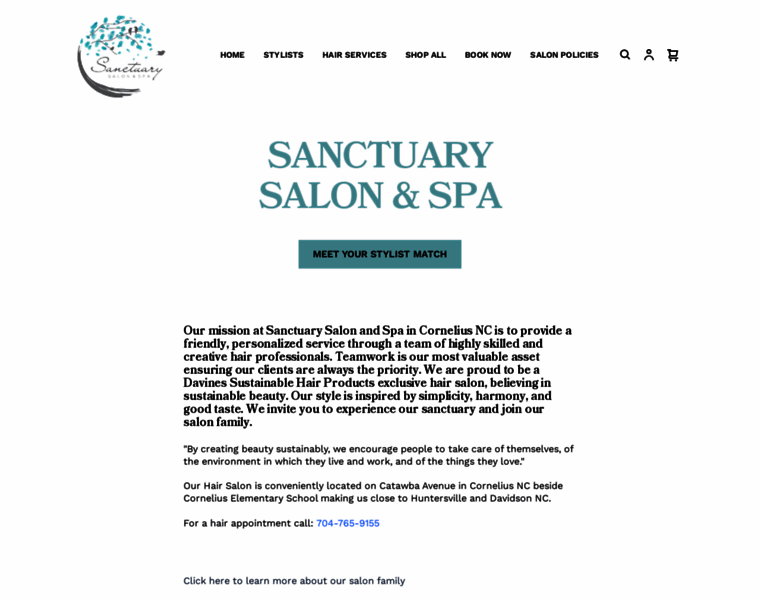 Sanctuary-salon-spa.com thumbnail