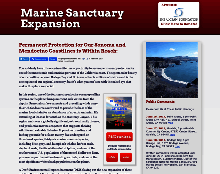Sanctuaryexpansion.org thumbnail