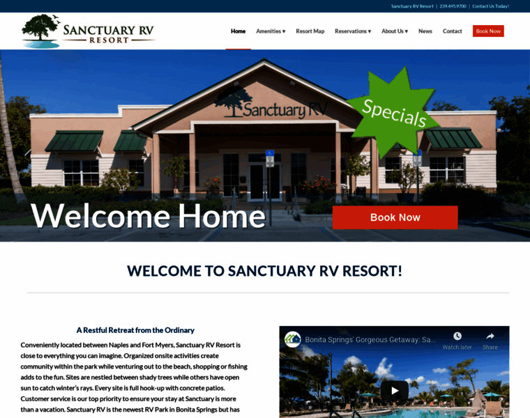 Sanctuaryrvresort.com thumbnail